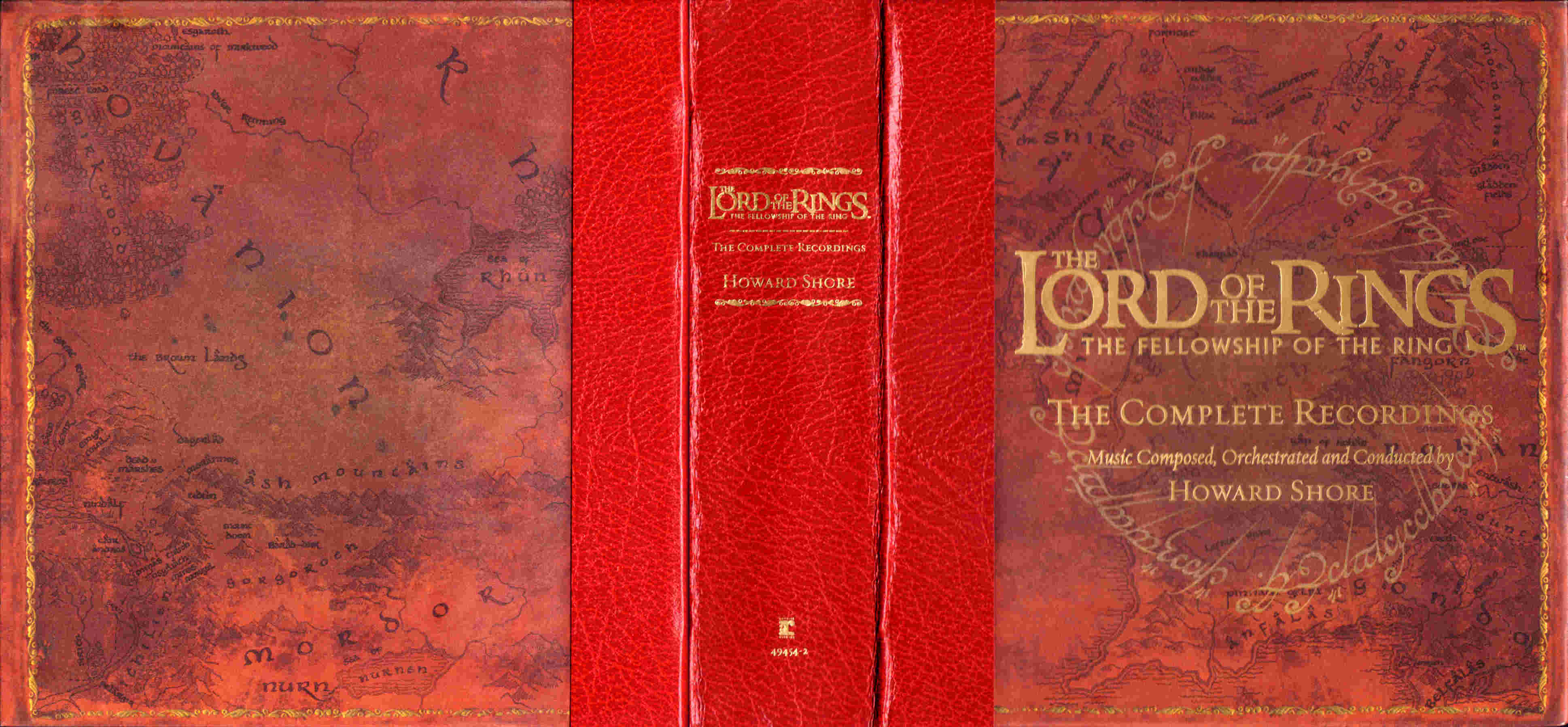 The Lord Of The Rings  The Fellowship Of The Ring The Complete Recordings : Front